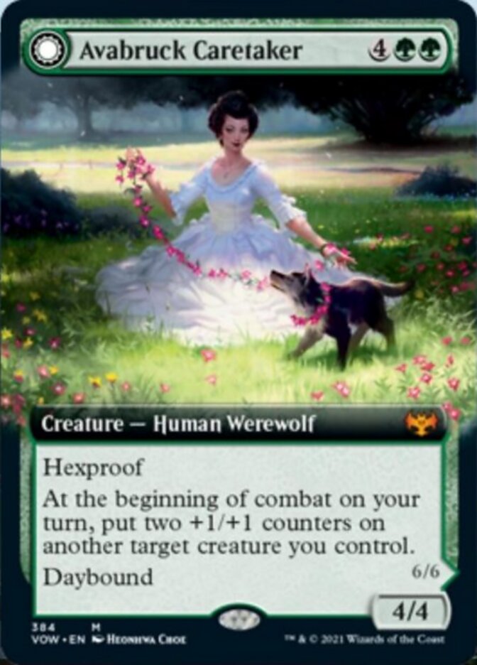 Avabruck Caretaker // Hollowhenge Huntmaster (Extended) [Innistrad: Crimson Vow] | Gaming Infinity