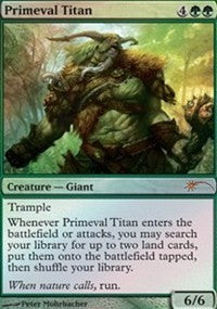 Primeval Titan [Grand Prix Promos] | Gaming Infinity