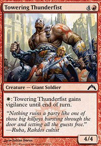 Towering Thunderfist [Gatecrash] | Gaming Infinity
