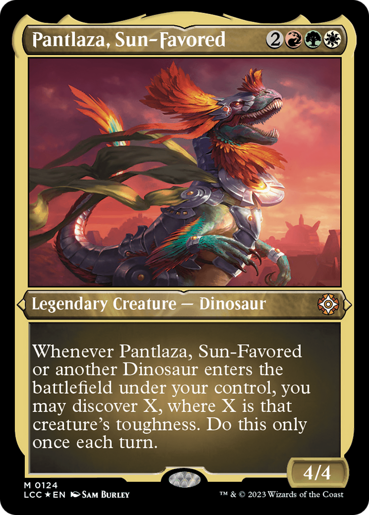 Pantlaza, Sun-Favored (Display Commander) [The Lost Caverns of Ixalan Commander] | Gaming Infinity