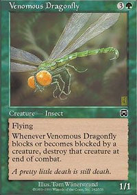 Venomous Dragonfly [Mercadian Masques] | Gaming Infinity