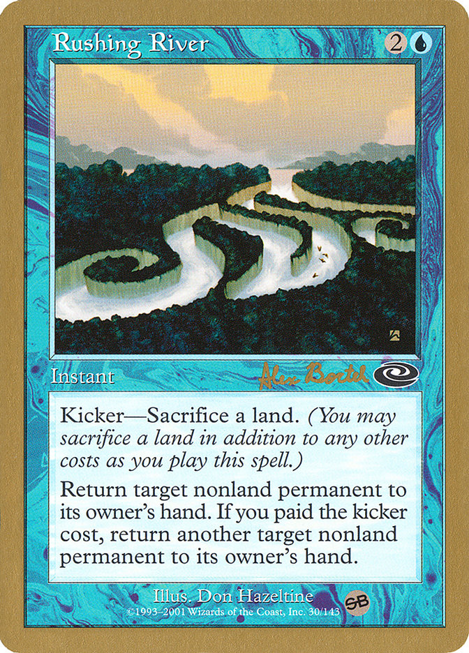 Rushing River (Alex Borteh) (SB) [World Championship Decks 2001] | Gaming Infinity