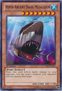 Hyper-Ancient Shark Megalodon [Cosmo Blazer] [CBLZ-EN012] | Gaming Infinity