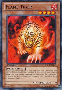 Flame Tiger [Structure Deck: Onslaught of the Fire Kings] [SDOK-EN019] | Gaming Infinity