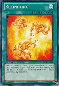 Rekindling [Structure Deck: Onslaught of the Fire Kings] [SDOK-EN024] | Gaming Infinity