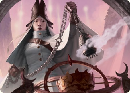 Celestus Sanctifier Art Card [Innistrad: Midnight Hunt Art Series] | Gaming Infinity