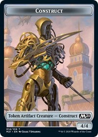 Construct // Zombie Double-sided Token [Core Set 2021 Tokens] | Gaming Infinity