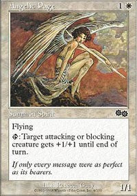 Angelic Page [Urza's Saga] | Gaming Infinity