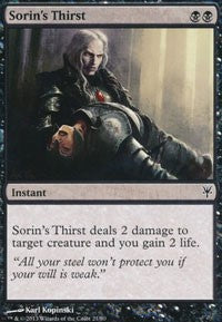 Sorin's Thirst [Duel Decks: Sorin vs. Tibalt] | Gaming Infinity