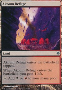 Akoum Refuge [Duel Decks: Sorin vs. Tibalt] | Gaming Infinity