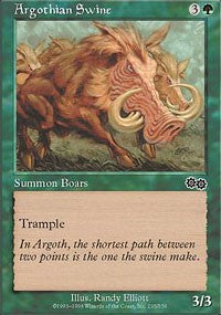 Argothian Swine [Urza's Saga] | Gaming Infinity