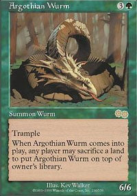 Argothian Wurm [Urza's Saga] | Gaming Infinity