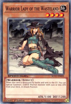 Warrior Lady of the Wasteland [SGX1-ENE05] Common | Gaming Infinity