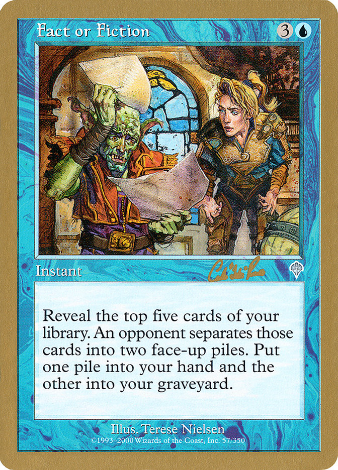 Fact or Fiction (Carlos Romao) [World Championship Decks 2002] | Gaming Infinity