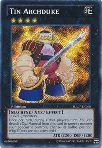 Tin Archduke [Hidden Arsenal 7: Knight of Stars] [HA07-EN060] | Gaming Infinity