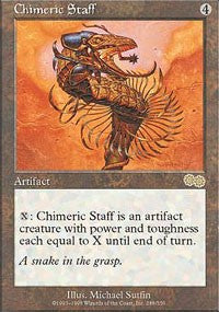 Chimeric Staff [Urza's Saga] | Gaming Infinity