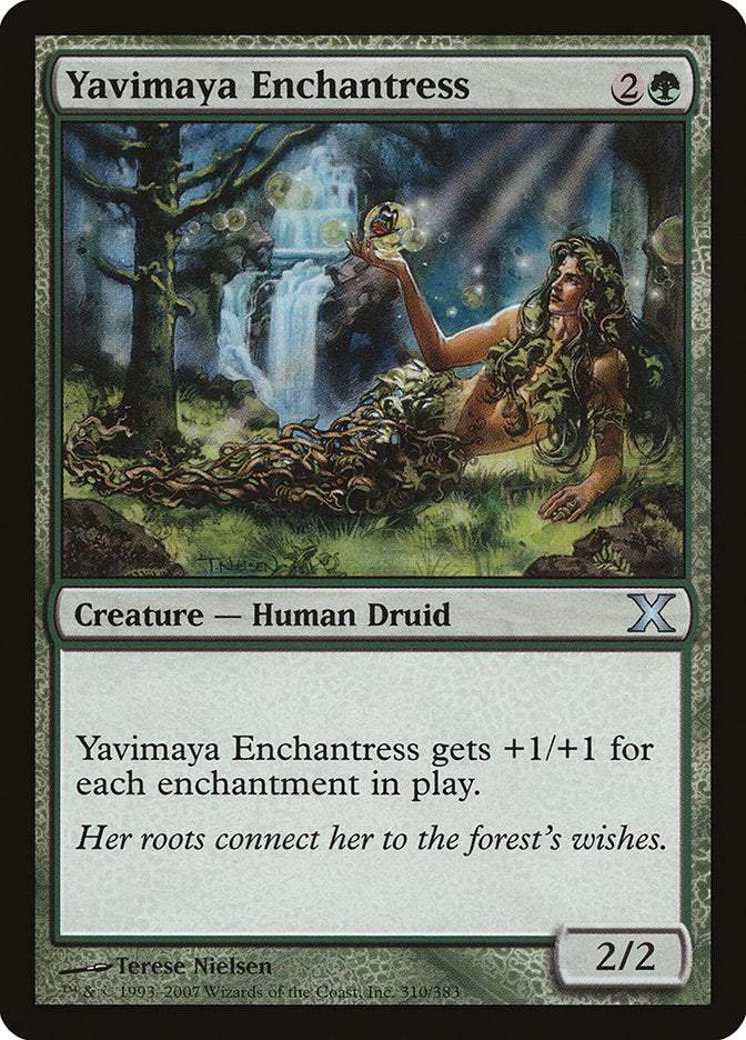 Yavimaya Enchantress [Tenth Edition] | Gaming Infinity