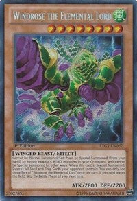 Windrose the Elemental Lord [Lord of the Tachyon Galaxy] [LTGY-EN037] | Gaming Infinity