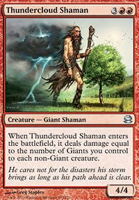 Thundercloud Shaman [Modern Masters] | Gaming Infinity