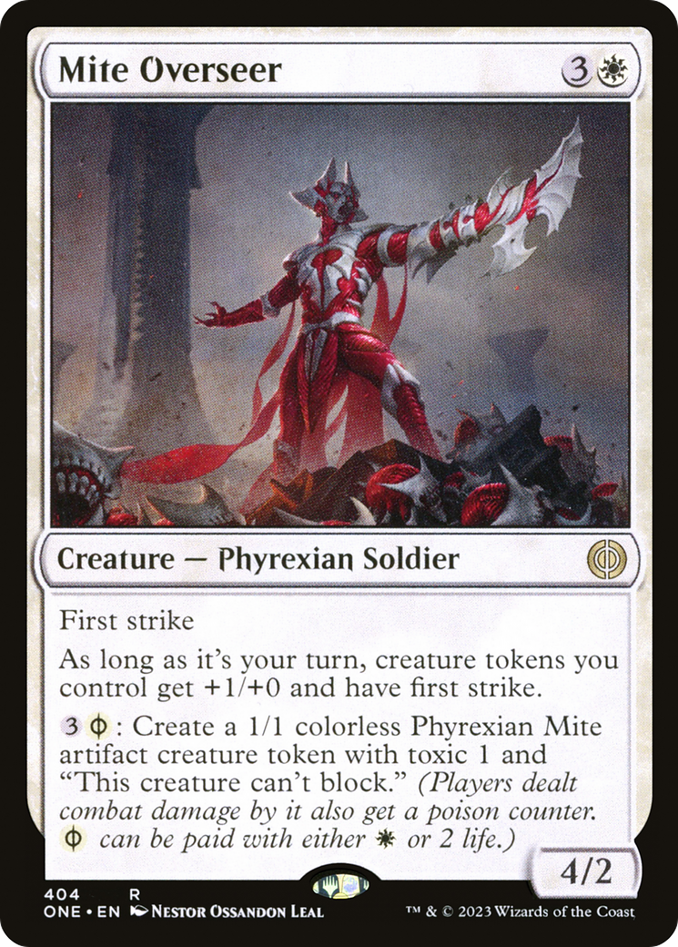 Mite Overseer [Phyrexia: All Will Be One] | Gaming Infinity