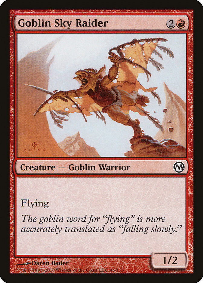 Goblin Sky Raider [Duels of the Planeswalkers] | Gaming Infinity