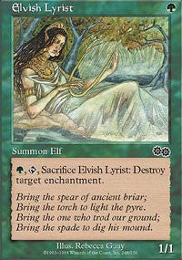 Elvish Lyrist [Urza's Saga] | Gaming Infinity