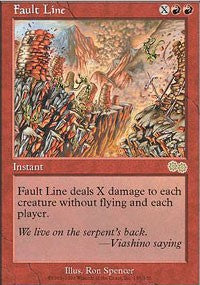 Fault Line [Urza's Saga] | Gaming Infinity