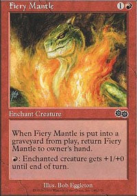 Fiery Mantle [Urza's Saga] | Gaming Infinity