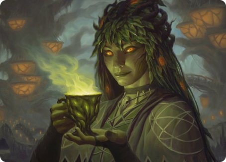 Dina, Soul Steeper Art Card [Strixhaven: School of Mages Art Series] | Gaming Infinity