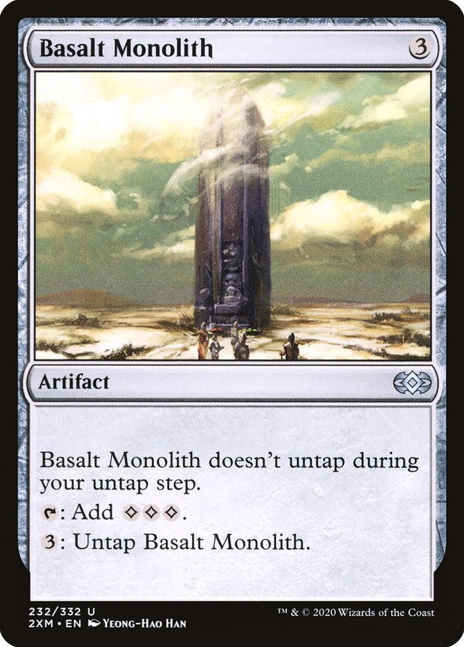 Basalt Monolith [Double Masters] | Gaming Infinity