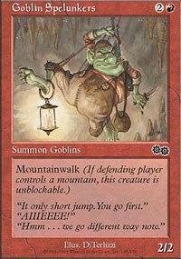 Goblin Spelunkers [Urza's Saga] | Gaming Infinity