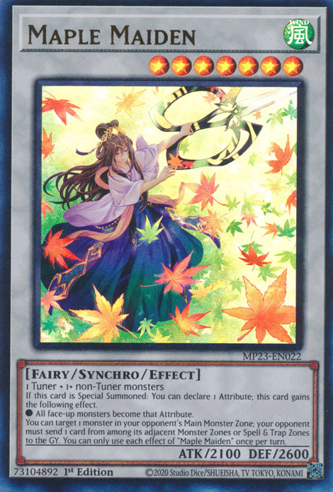 Maple Maiden [MP23-EN022] Ultra Rare | Gaming Infinity