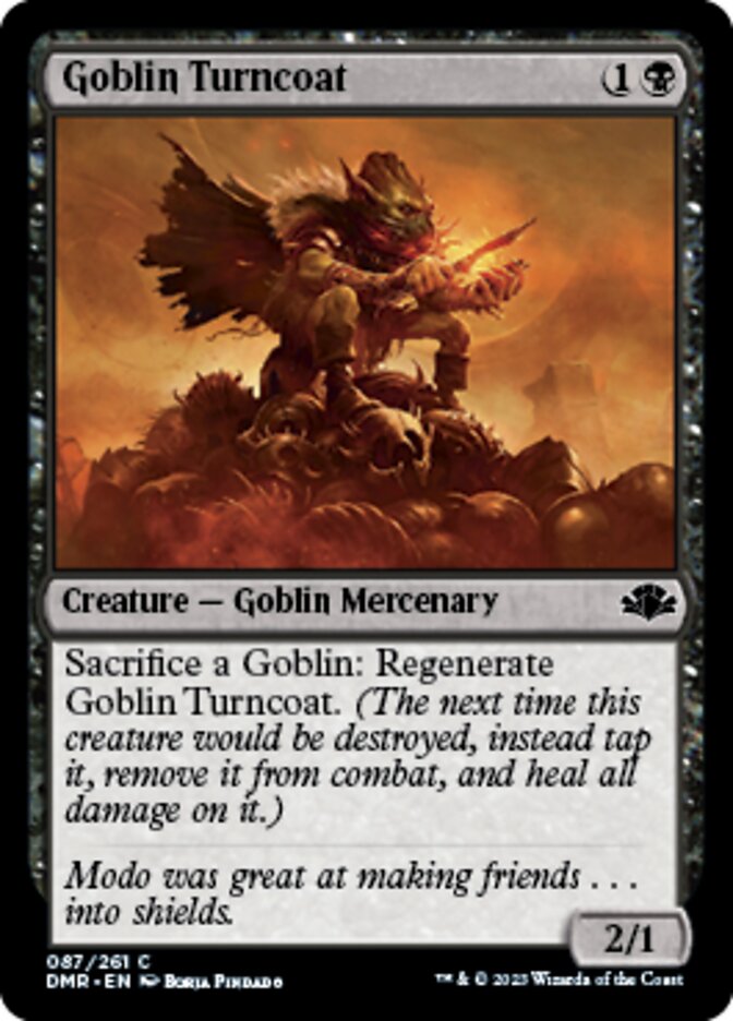 Goblin Turncoat [Dominaria Remastered] | Gaming Infinity