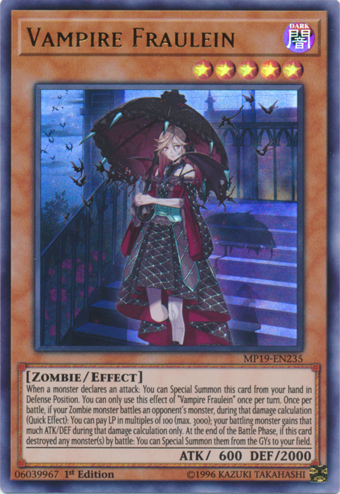 Vampire Fraulein [MP19-EN235] Ultra Rare | Gaming Infinity