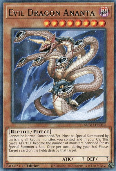 Evil Dragon Ananta (Rare) [ANGU-EN042] Rare | Gaming Infinity