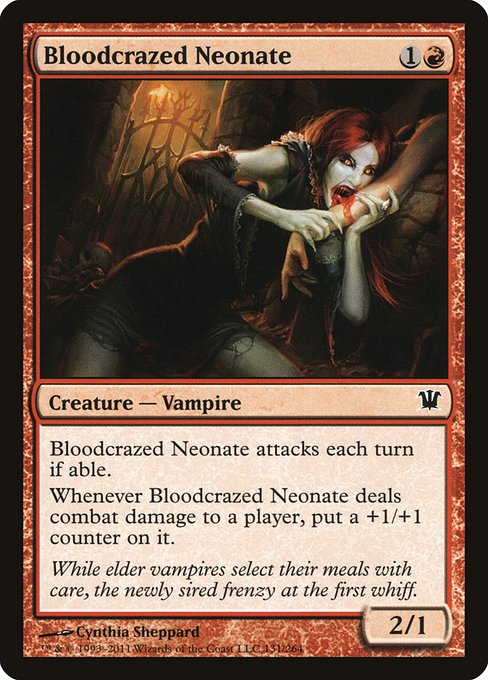 Bloodcrazed Neonate [Innistrad] | Gaming Infinity