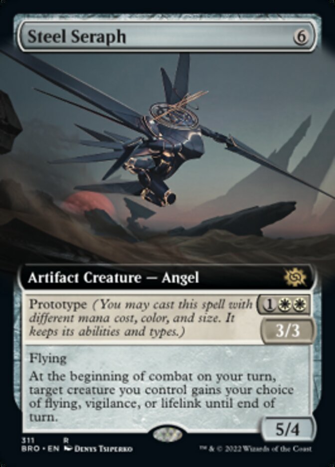 Steel Seraph (Extended Art) [The Brothers' War] | Gaming Infinity