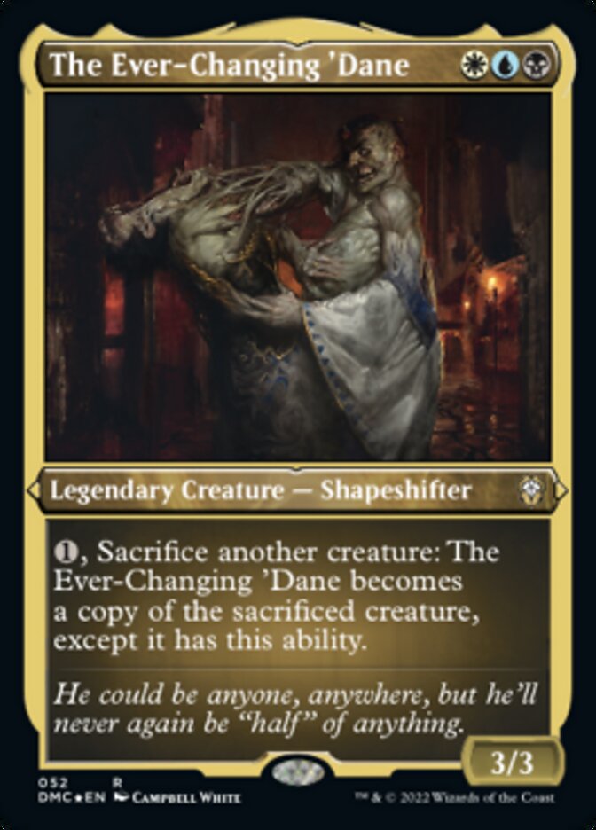 The Ever-Changing 'Dane (Foil Etched) [Dominaria United Commander] | Gaming Infinity