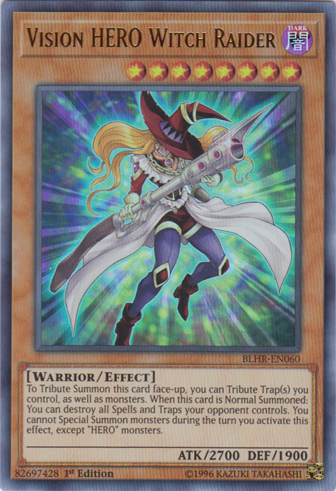 Vision HERO Witch Raider [BLHR-EN060] Ultra Rare | Gaming Infinity