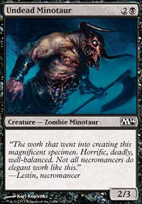 Undead Minotaur [Magic 2014] | Gaming Infinity