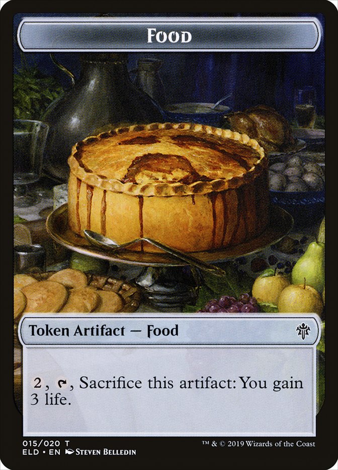 Food (015/020) [Throne of Eldraine Tokens] | Gaming Infinity