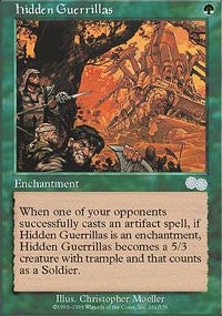 Hidden Guerrillas [Urza's Saga] | Gaming Infinity