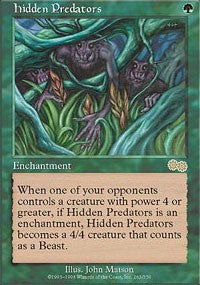 Hidden Predators [Urza's Saga] | Gaming Infinity