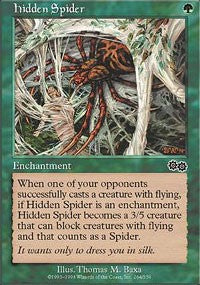 Hidden Spider [Urza's Saga] | Gaming Infinity