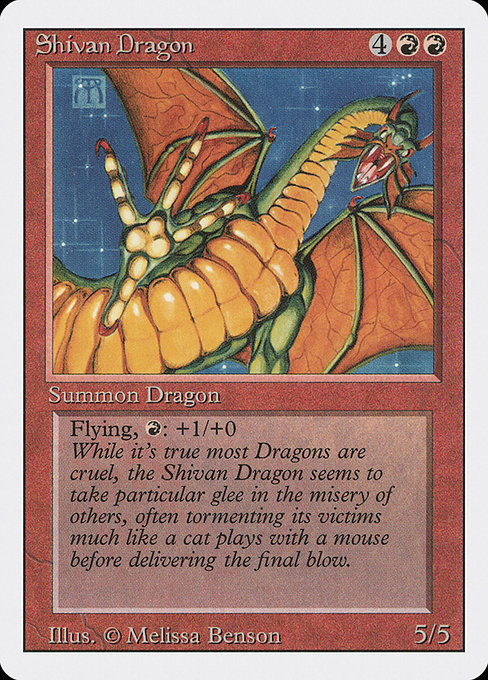 Shivan Dragon [Revised Edition] | Gaming Infinity