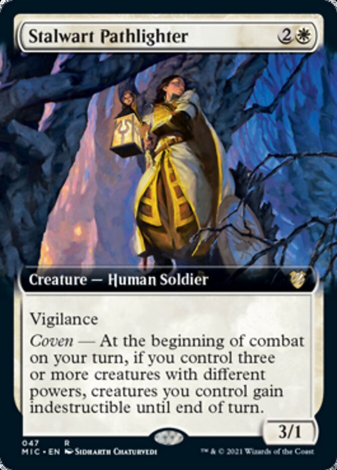 Stalwart Pathlighter (Extended) [Innistrad: Midnight Hunt Commander] | Gaming Infinity