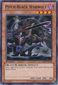 Pitch-Black Warwolf [Battle Pack 2: War of the Giants] [BP02-EN030] | Gaming Infinity
