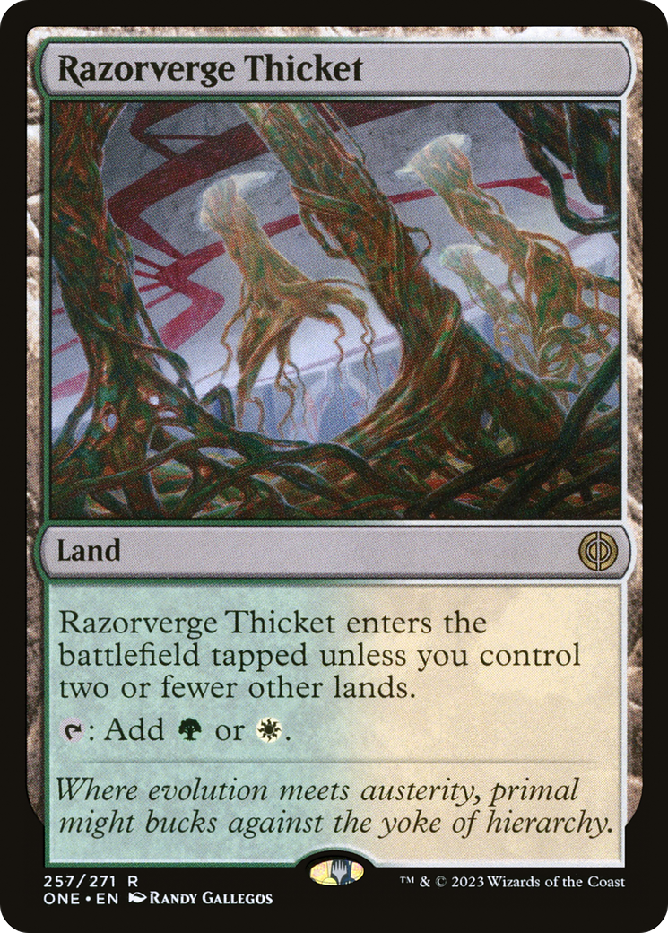 Razorverge Thicket [Phyrexia: All Will Be One] | Gaming Infinity