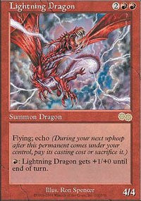 Lightning Dragon [Urza's Saga] | Gaming Infinity