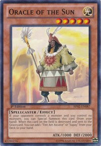 Oracle of the Sun [Battle Pack 2: War of the Giants] [BP02-EN087] | Gaming Infinity